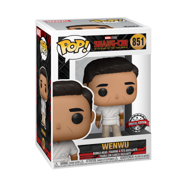 FUNKO POP! - MARVEL - Shang-​Chi and the legend of the Ten Rings Wenwu  #851 Special Edition